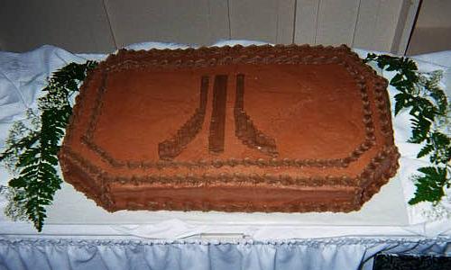 Atari Fuji Wedding Cake