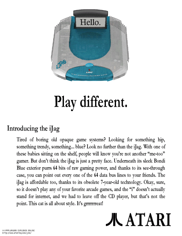 Introducing the iJag