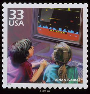 U.S. Postal Service Videogames Stamp