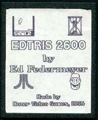 Edtris 2600 Cartridge