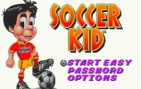 Soccer Kid Title Screen