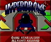 Hyperdrome Title Screen